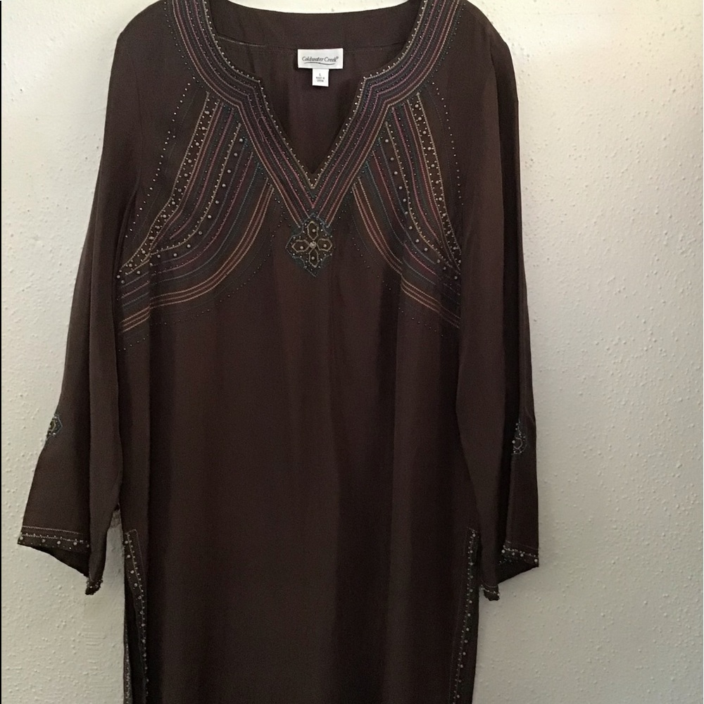 Silk tunic